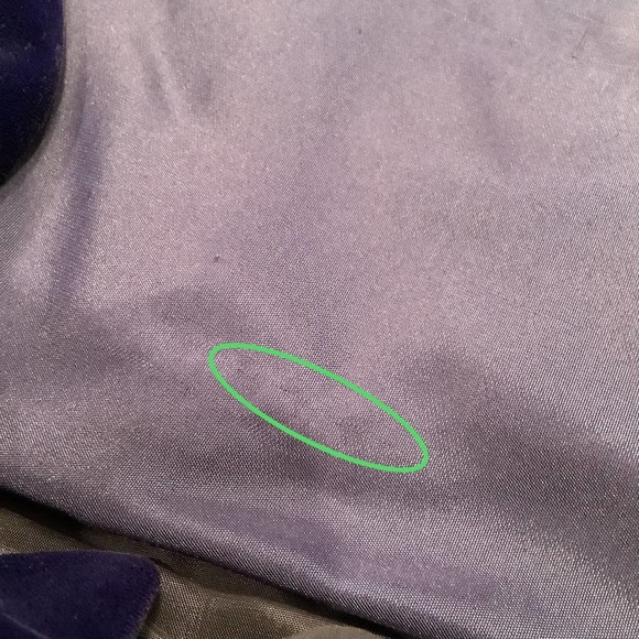 Vintage Liz Claiborne Velvet Strong Shoulder Embellished Keyhole Short Dress 90s - Picture 14 of 16